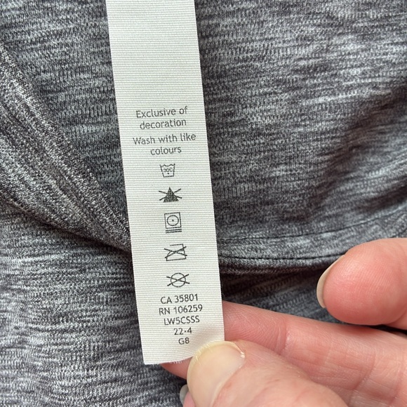 Lululemon Groove Super-High-Rise Flared Pant Nulu Heathered Graphite Grey Size 2 - Picture 6 of 10